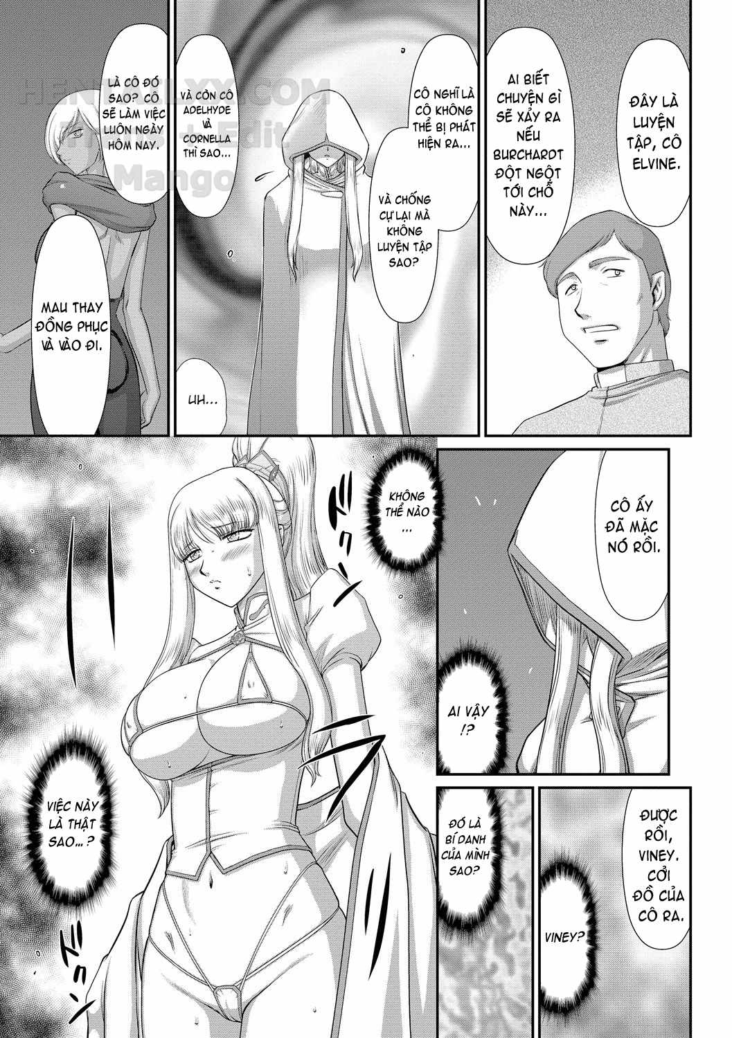 Đọc truyện hentai Inraku No Seijo Elvine - Chap 9