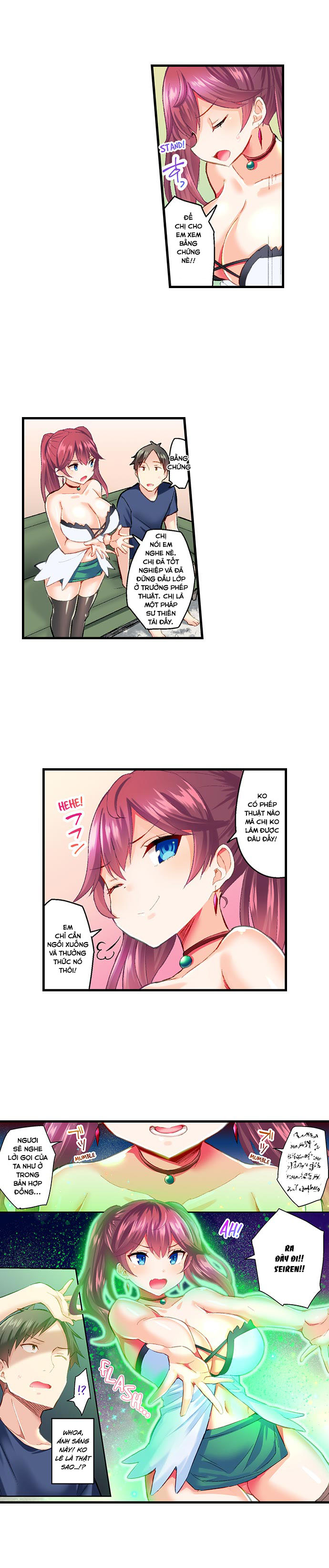 Đọc truyện hentai Chị bạn thuở nhỏ của tôi phải RA để sử dụng phép thuật - Tập 1: Gặp lại người chị bạn thuở nhỏ