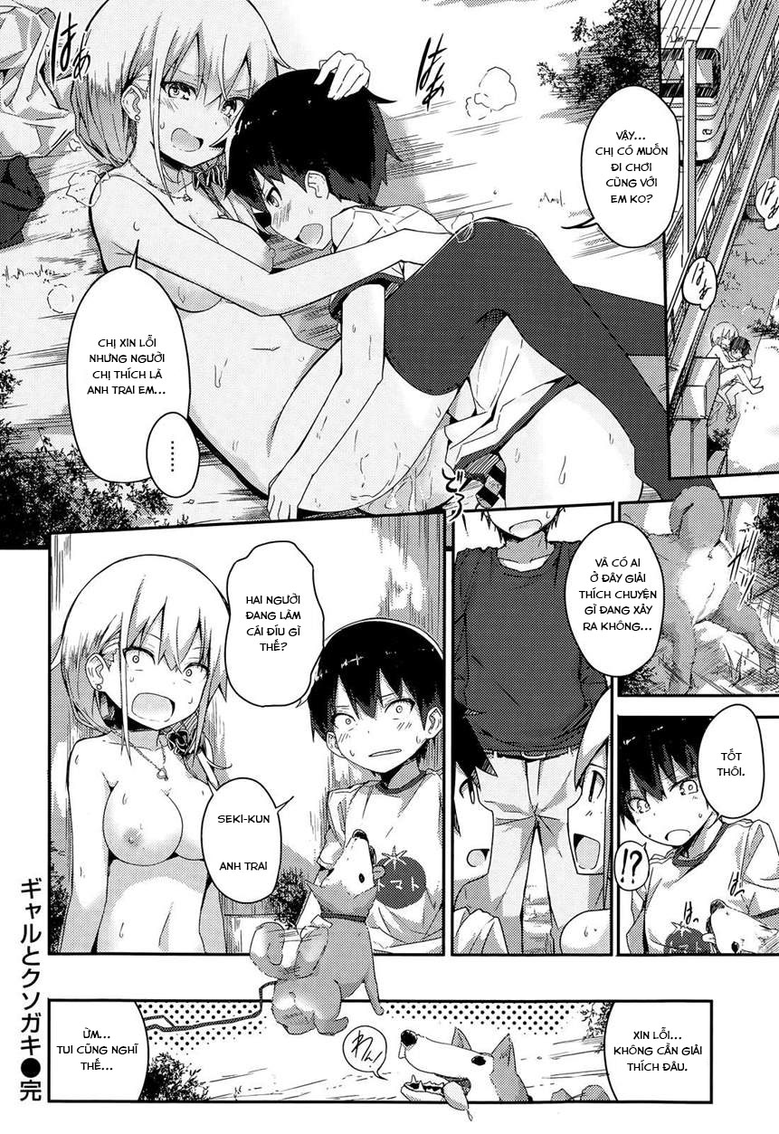 Đọc truyện hentai Gyaru to Kuso Gaki - Oneshot(Ngọt)