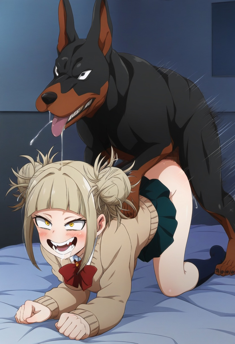 Đọc truyện hentai Tuyển tập Albums Art hentai - Chap 119 - Himiko Toga X Dog