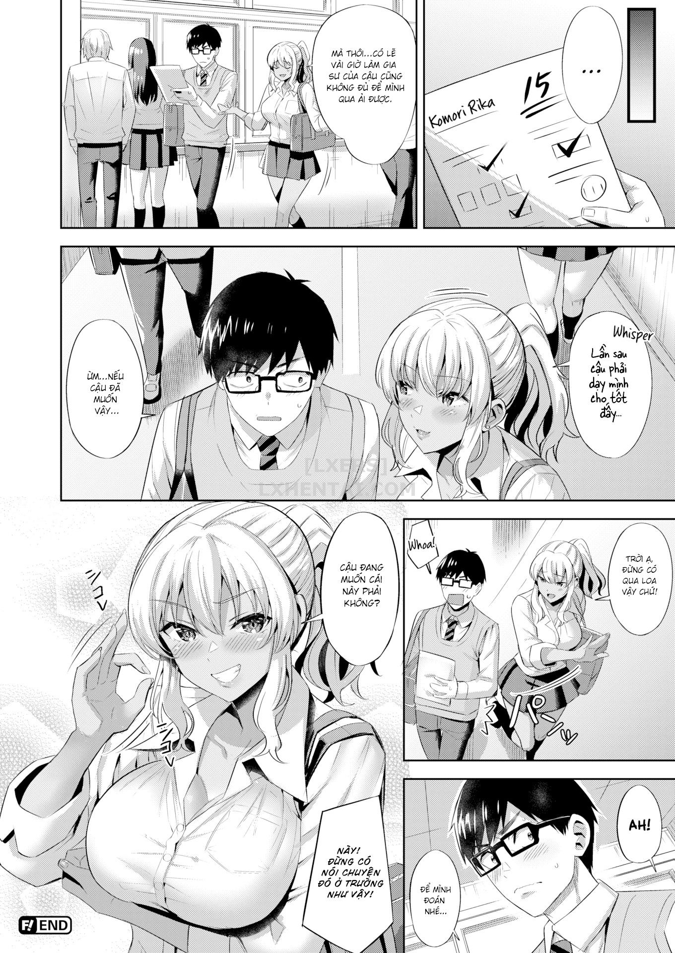 Đọc truyện hentai Kogal Study - Oneshot