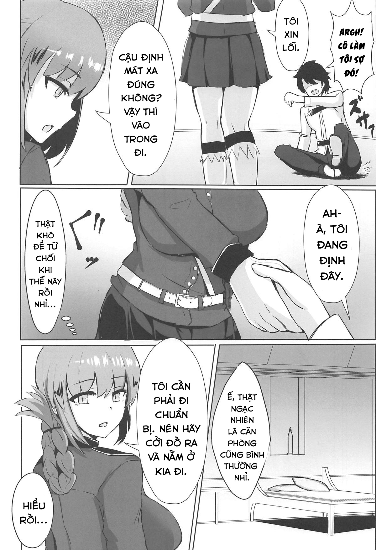 Đọc truyện hentai Dosukebe Fuchou no Seikan Sakusei Massage - Oneshot