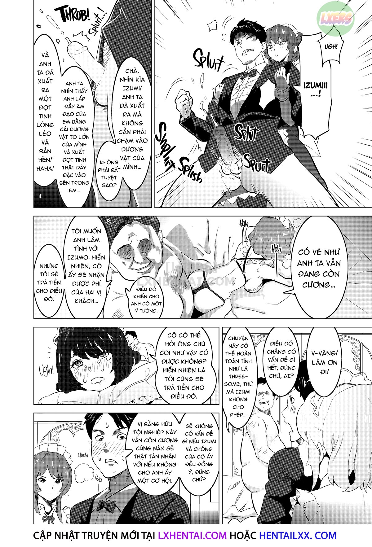 Đọc truyện hentai Tôi bắt vợ làm việc tại nhà thổ - Chap 2 - Creepy Customer Fukumoto