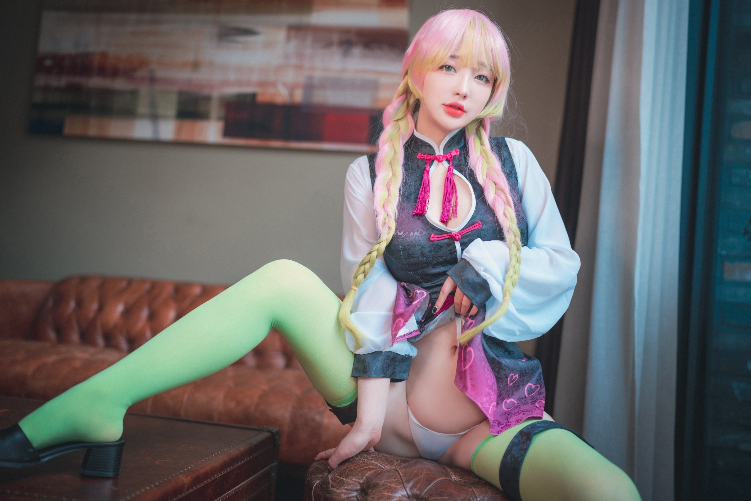 Đọc truyện hentai Tuyển tập Albums siêu phẩm Cosplay - Chap 676 - [DJAWA] YeEun - MITSURI The Demon Slayer