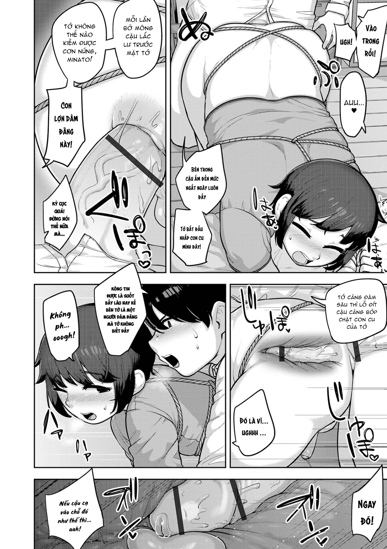 Đọc truyện hentai Sokubaku Sukebe Synergy Riron - Oneshot