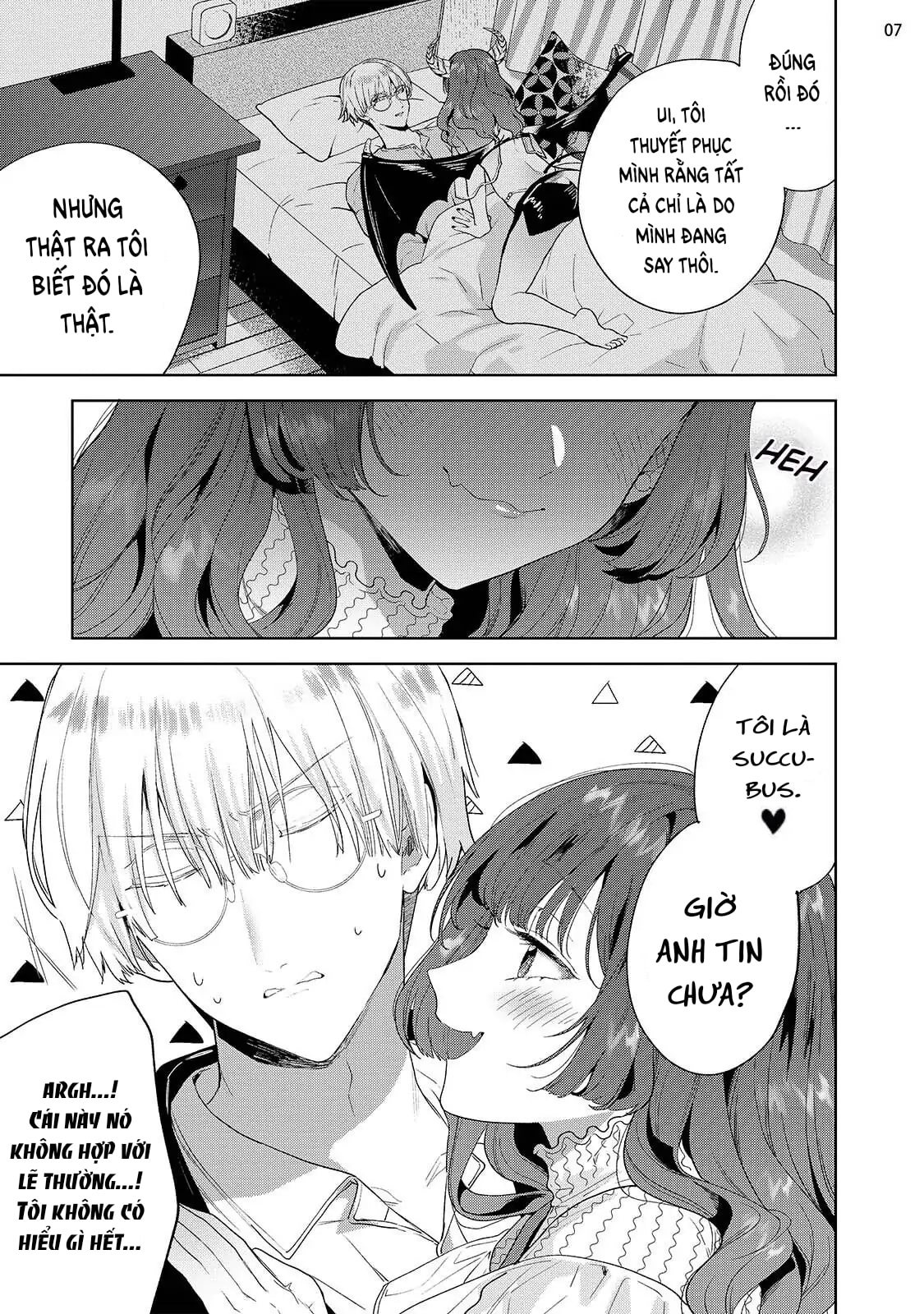 Đọc truyện hentai Nàng Succubus Đầy Tự Tin Nhưng Mục Tiêu Của Cô Ấy Lại Bất Lực - Chap 2