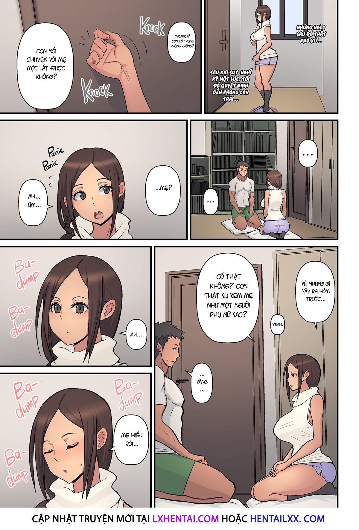 Đọc truyện hentai Haha kara Inbo ni Natta Wake - Oneshot - Không che