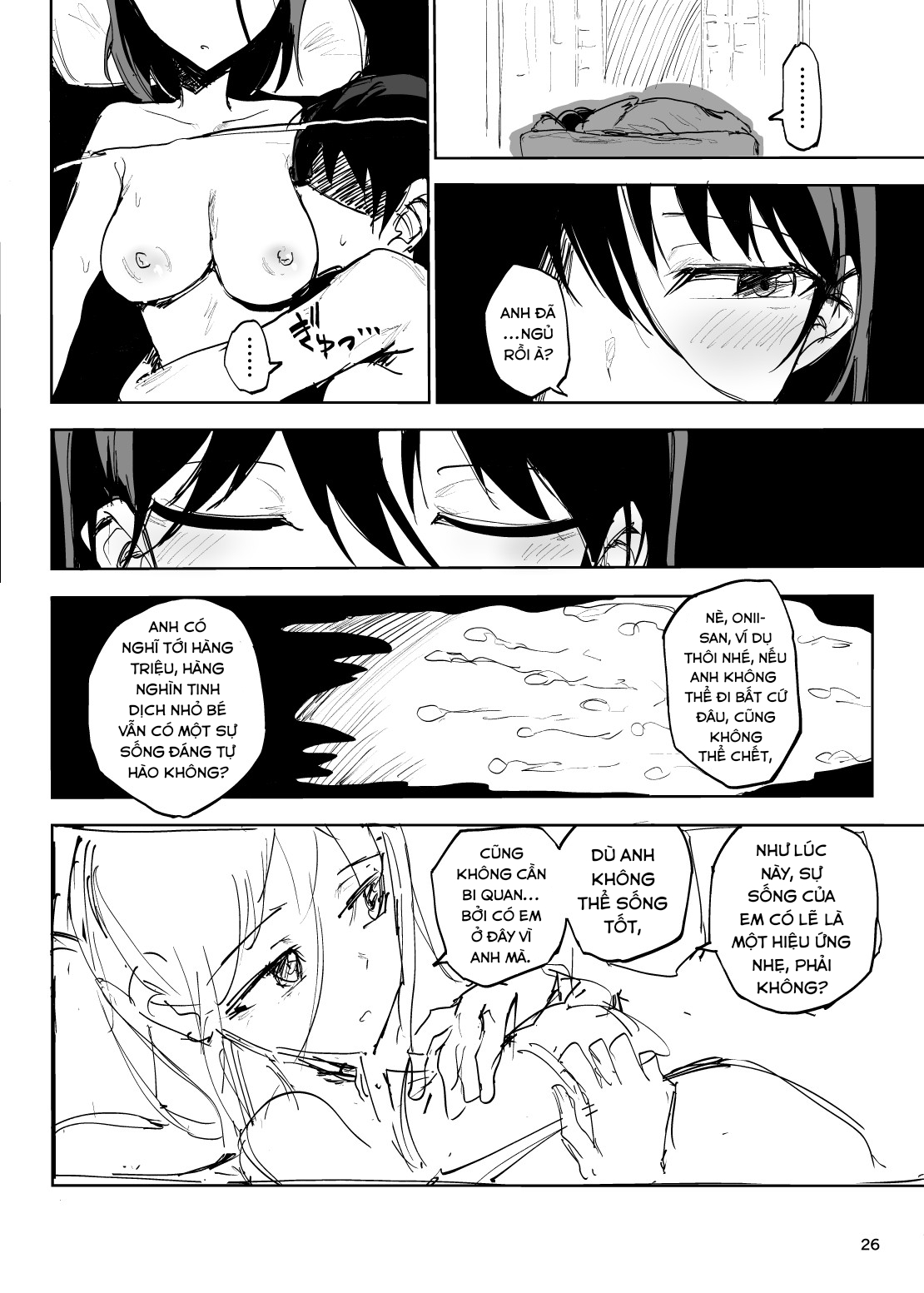 Đọc truyện hentai Sự sống trong tử cung. - Oneshot
