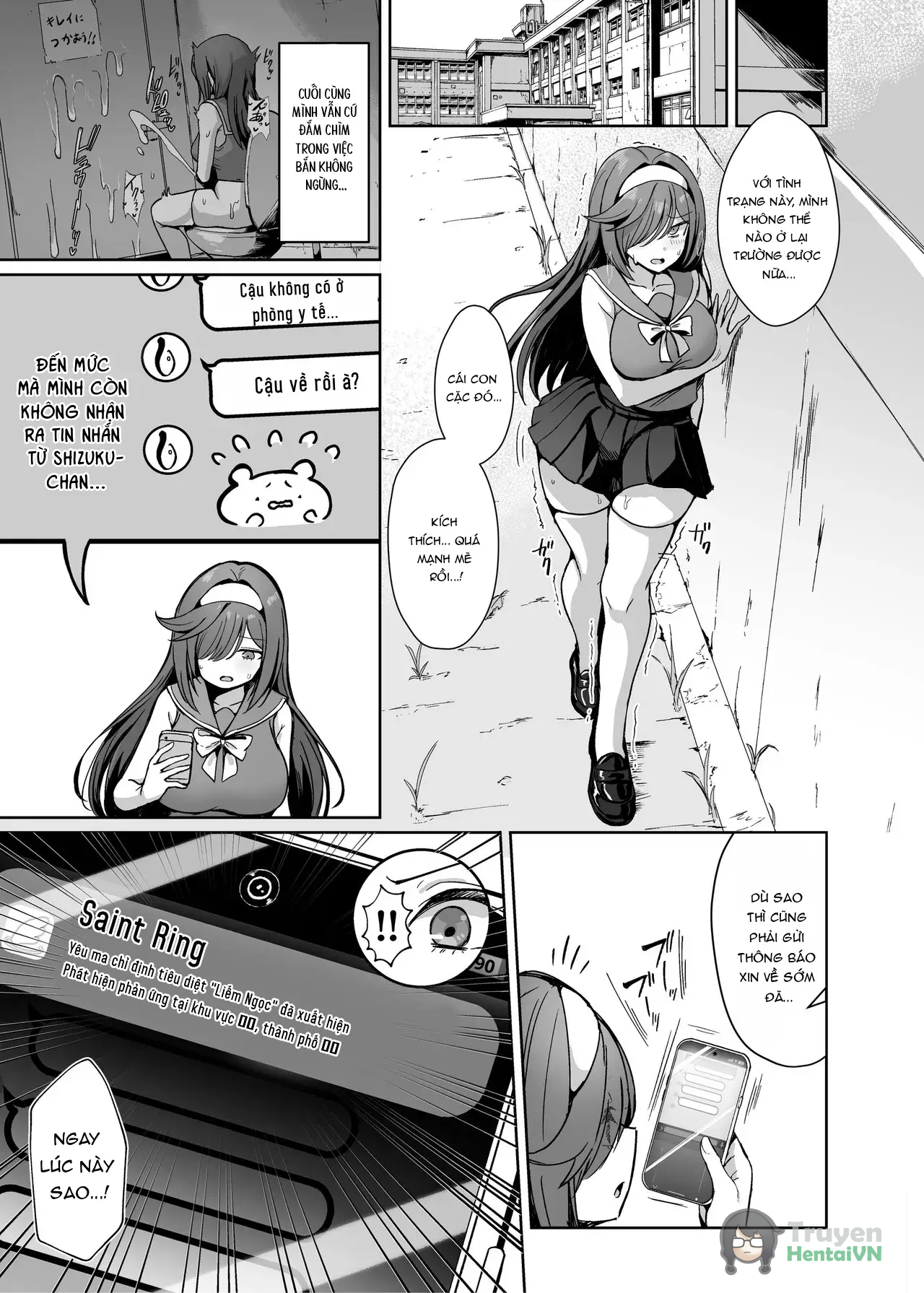 Đọc truyện hentai Mahou Shoujo Saint Lily Dankon ~Futanari o Hayasareta Mahou Shoujo ga Chinpo-gurui ni Ochiru Made~ - Oneshot