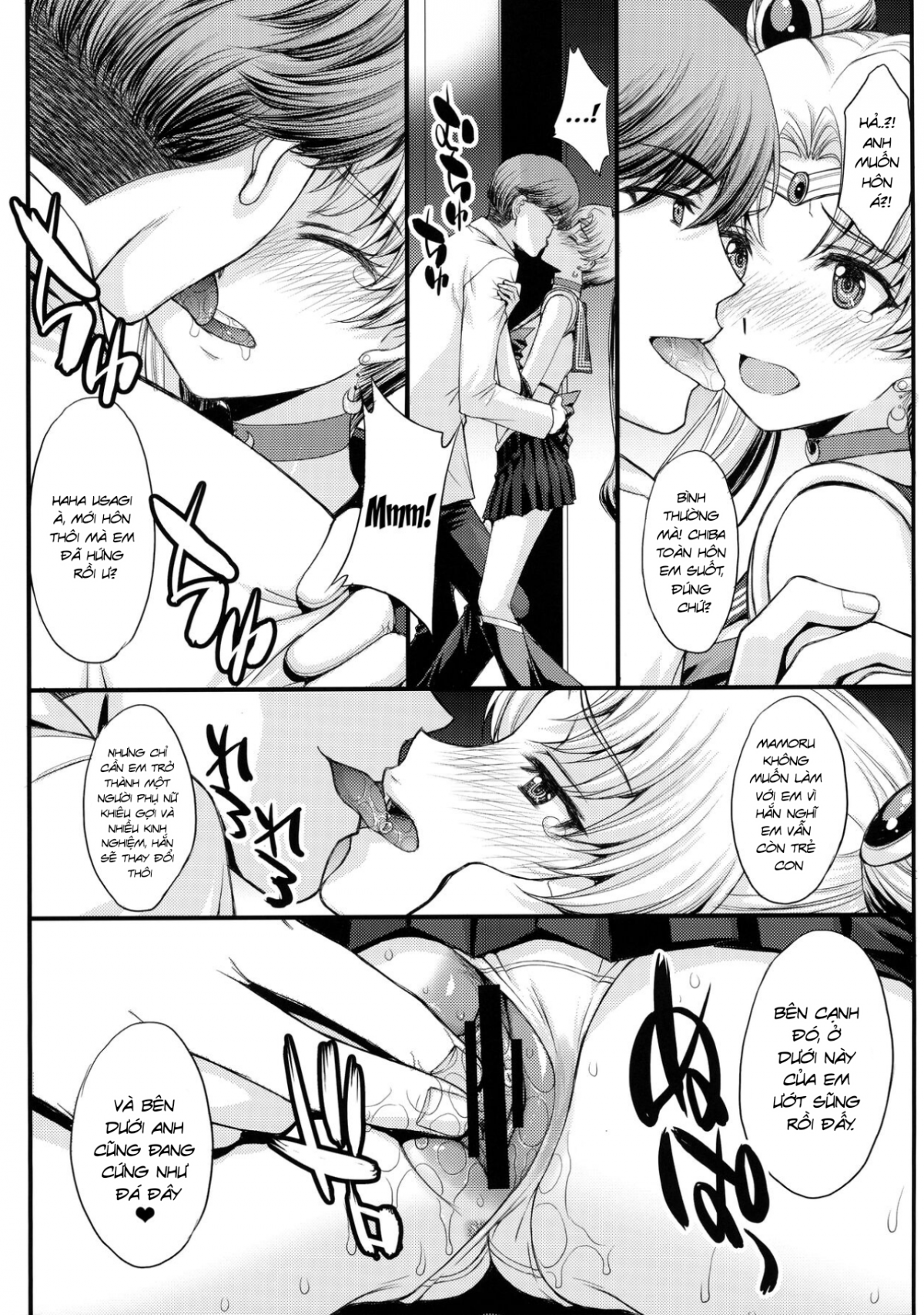 Đọc truyện hentai Usagi no Junjou! Chin Make Bishoujo Senshi! - Đạo tàn bụ âyy (●♡∀♡)