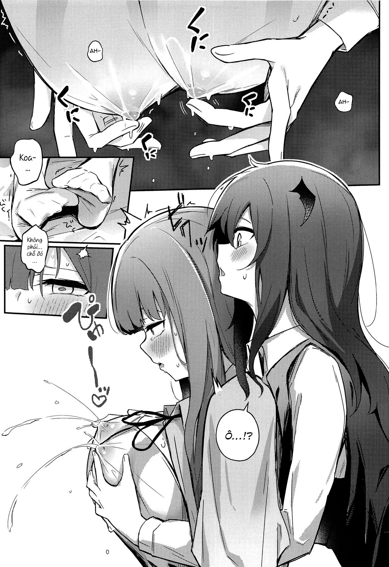 Đọc truyện hentai Patchouli ga Koakuma ni Shiborareru Hon - Oneshot