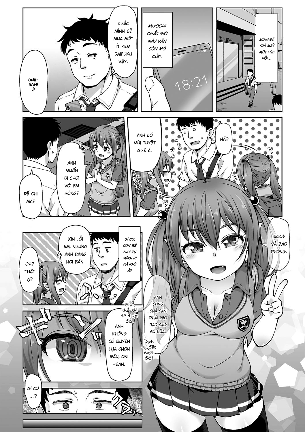 Đọc truyện hentai Tấn công! Anh là bữa tối của em! - Chap 2