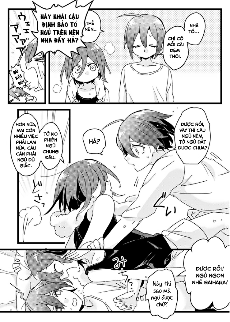 Đọc truyện hentai Shiroi Suisou to Akai Kingyo - Oneshot