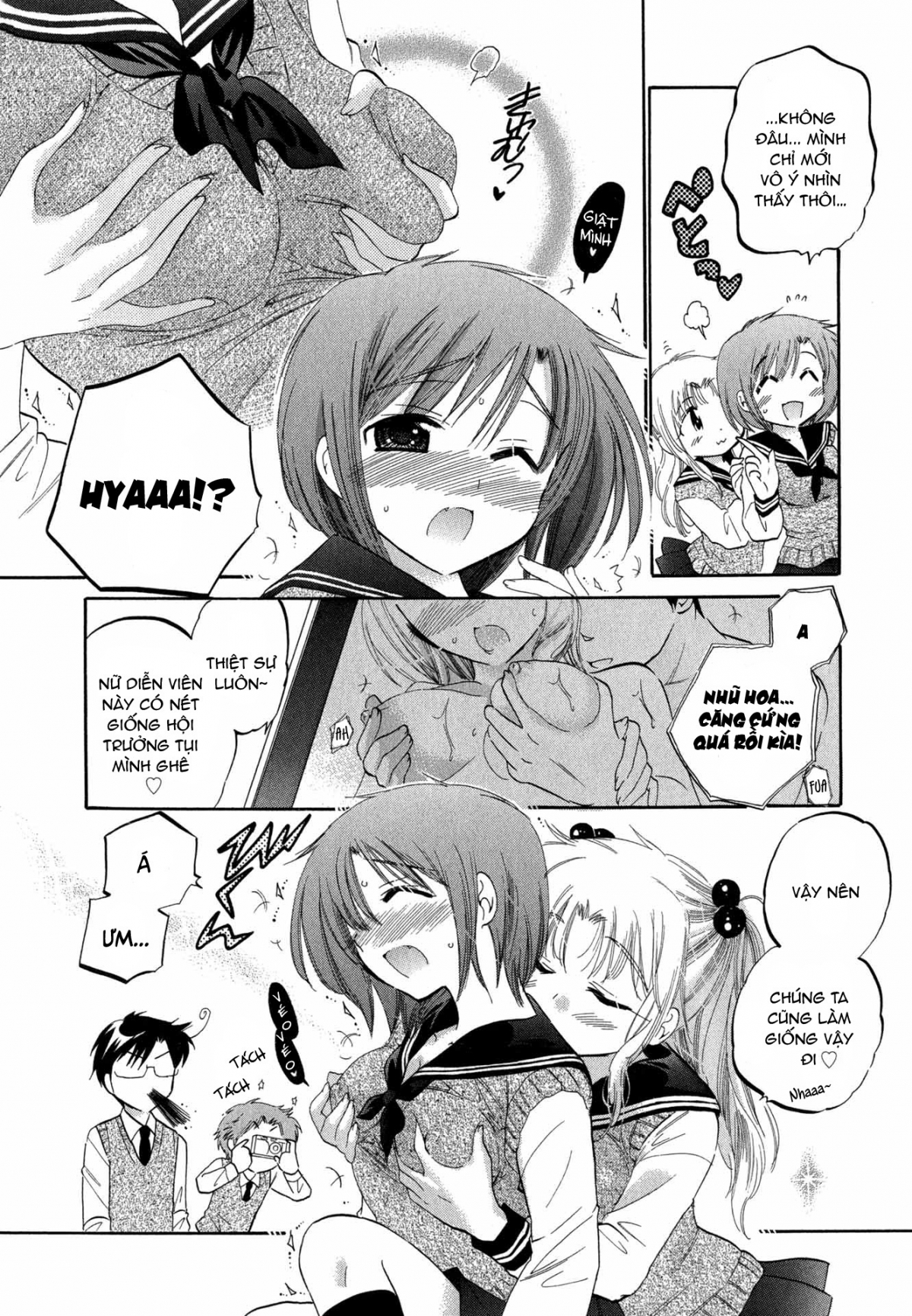 Đọc truyện hentai Vợ tôi là chủ tịch hội học sinh - Chap 3: Vợ tôi đi thị sát