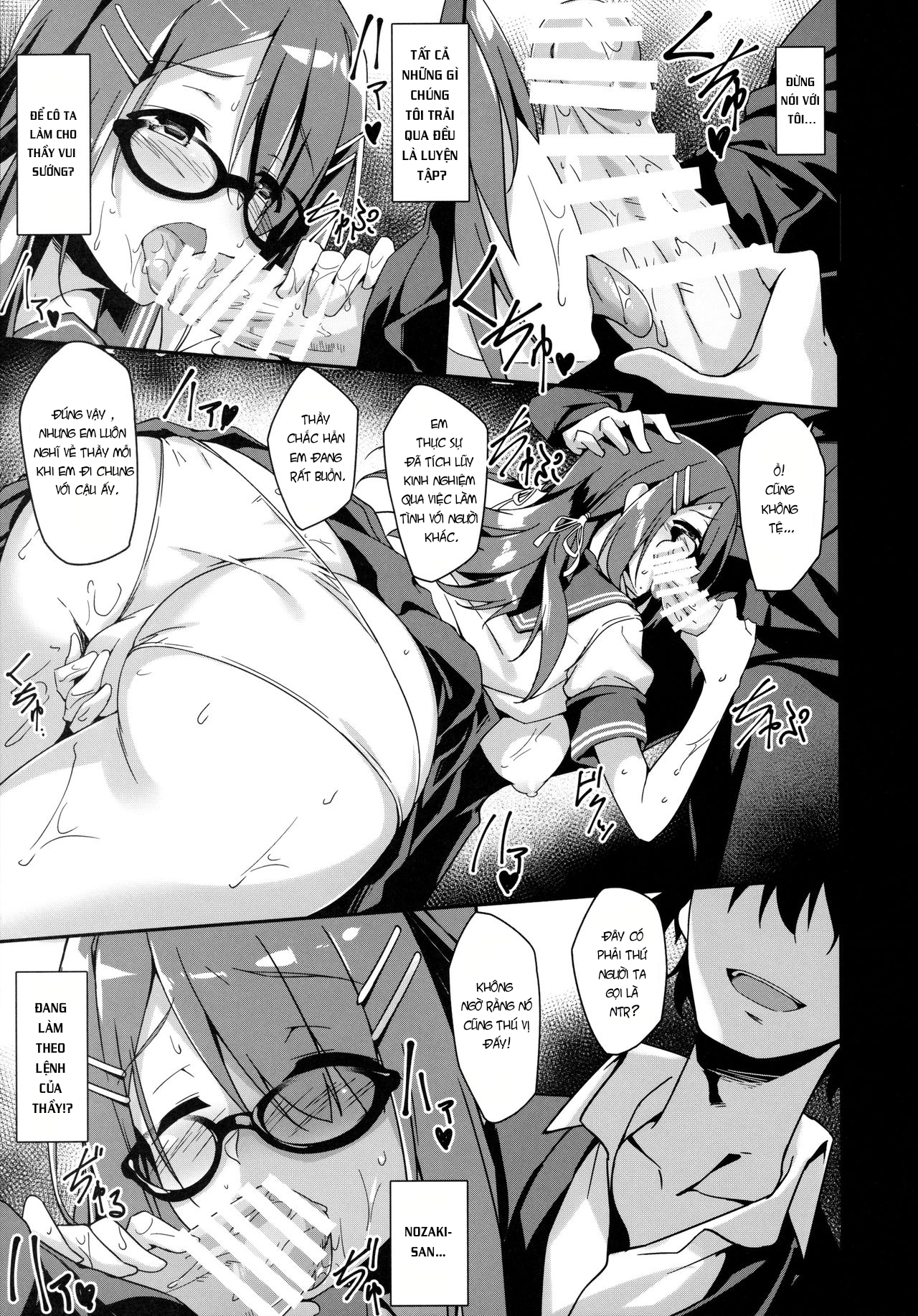 Đọc truyện hentai Akogare no Kanojo to Punt no Zureta Boku - Oneshot