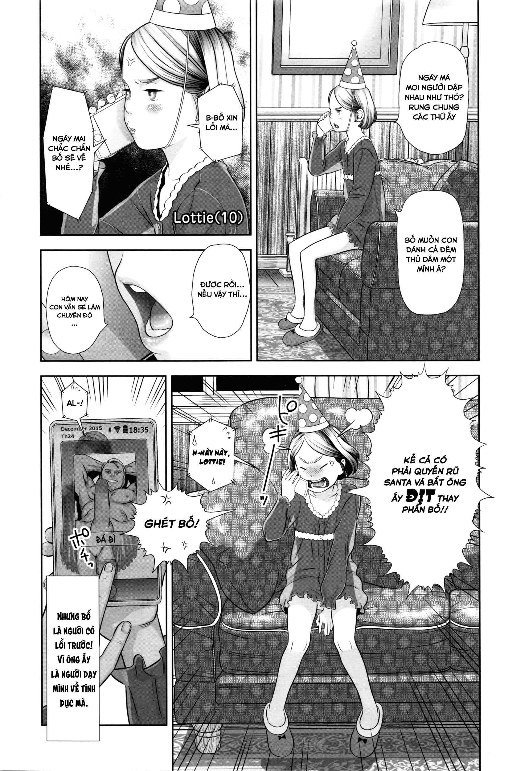 Đọc truyện hentai Giáng Sinh vui vẻ nhé, Lottie! - Oneshot