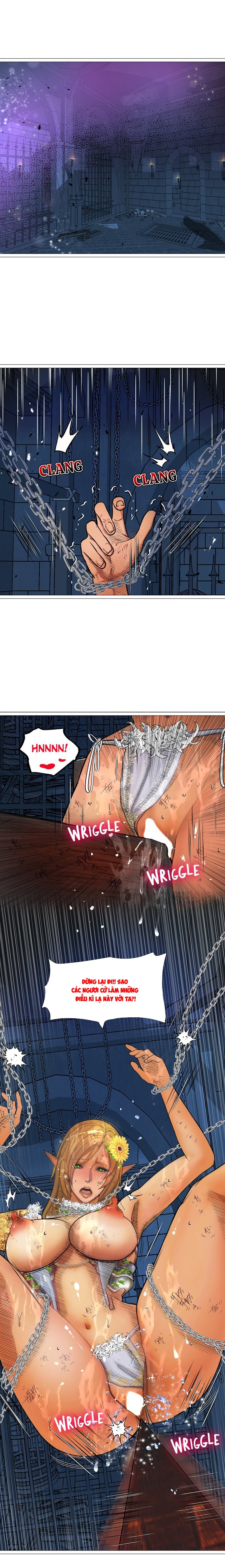 Đọc truyện hentai Nữ Hoàng Dark Elf Và Nô Lệ Orc - Chap 15