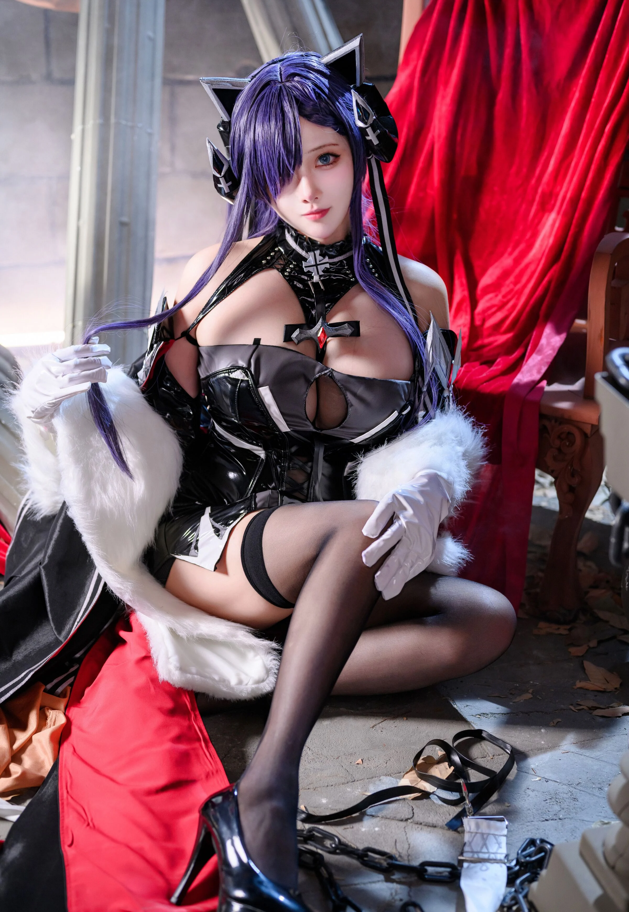 Đọc truyện hentai Tuyển tập Albums siêu phẩm Cosplay - Chap 343 - Rinko-chan - August von Parseval