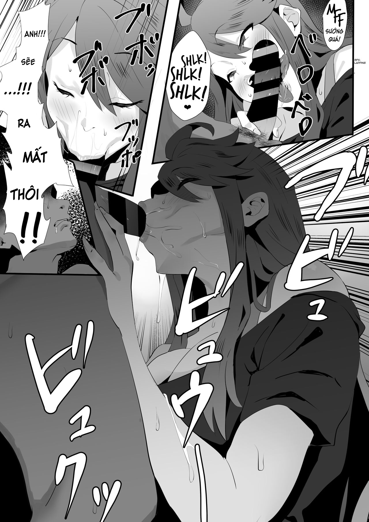 Đọc truyện hentai Gal Idol to Taiman Kouin Battle - Oneshot.