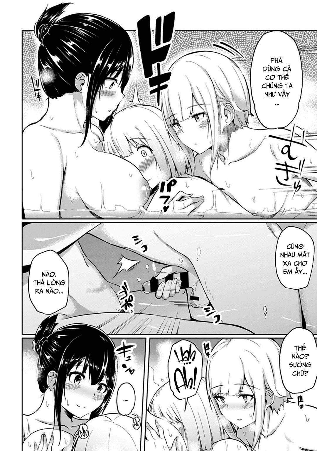 Đọc truyện hentai Tôi ấn nhầm huyệt làm em ấy cứng ngắc!? Bị mát xa ngược lại bằng cặc em ấy! - Chap 7 - Chuyến du lịch suối nước nóng (1)