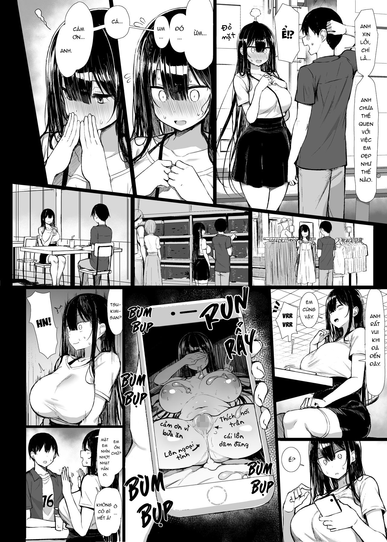Đọc truyện hentai Seiso Kanojo, Ochiru. II - Chap 1