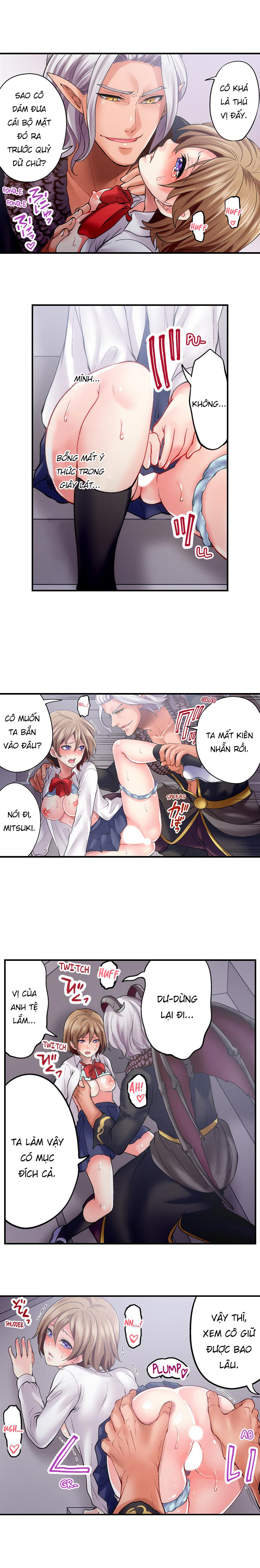 Đọc truyện hentai Hợp đồng của quỷ Satan - Chapter 9: Lâuu