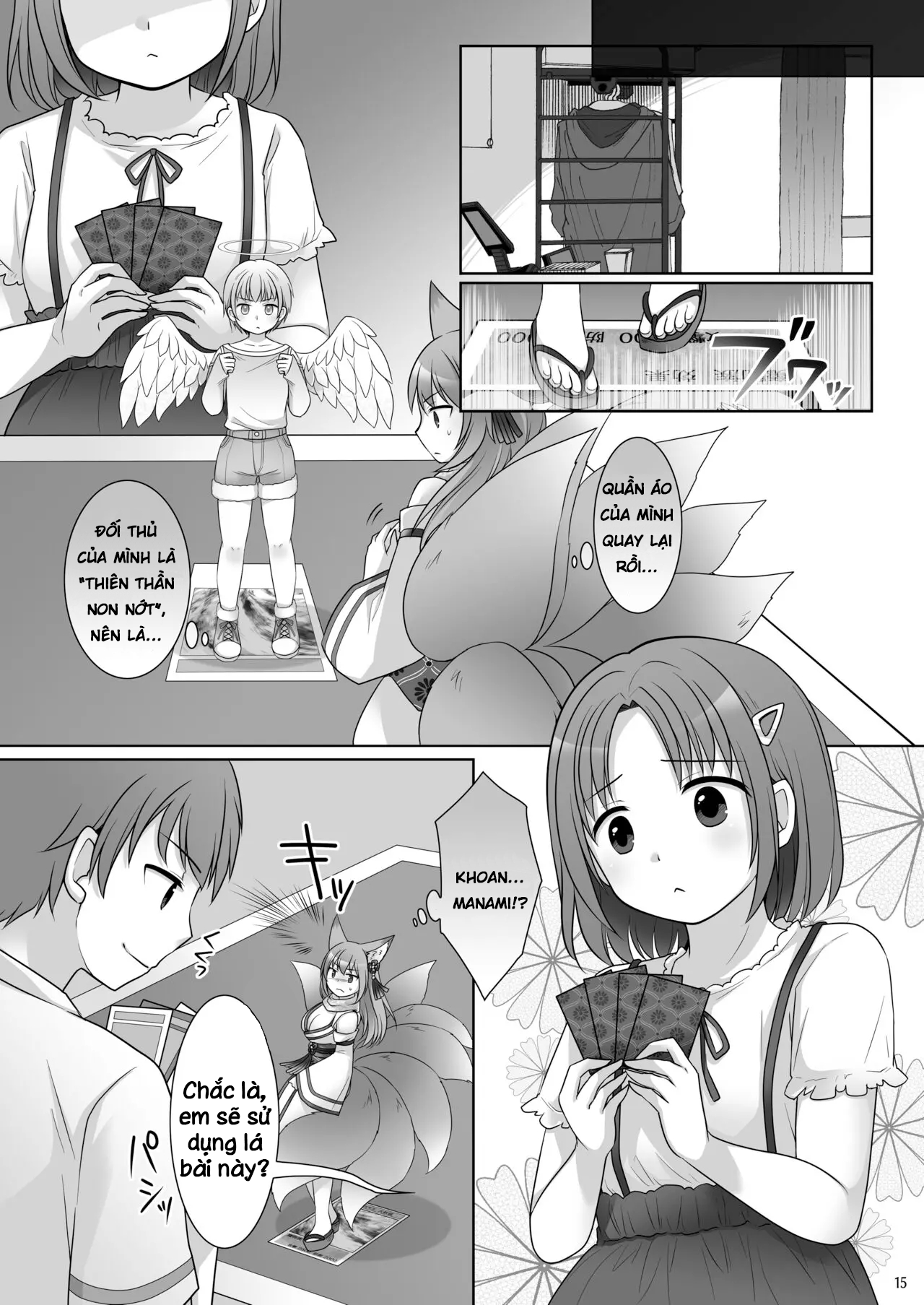 Đọc truyện hentai Những người bị giam giữ bởi linh hồn của các thẻ bài - Oneshot