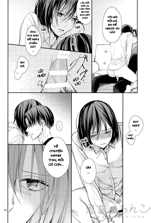 Đọc truyện hentai Ánh sáng phía bên kia (Shingeki no Kyojin) - Oneshot