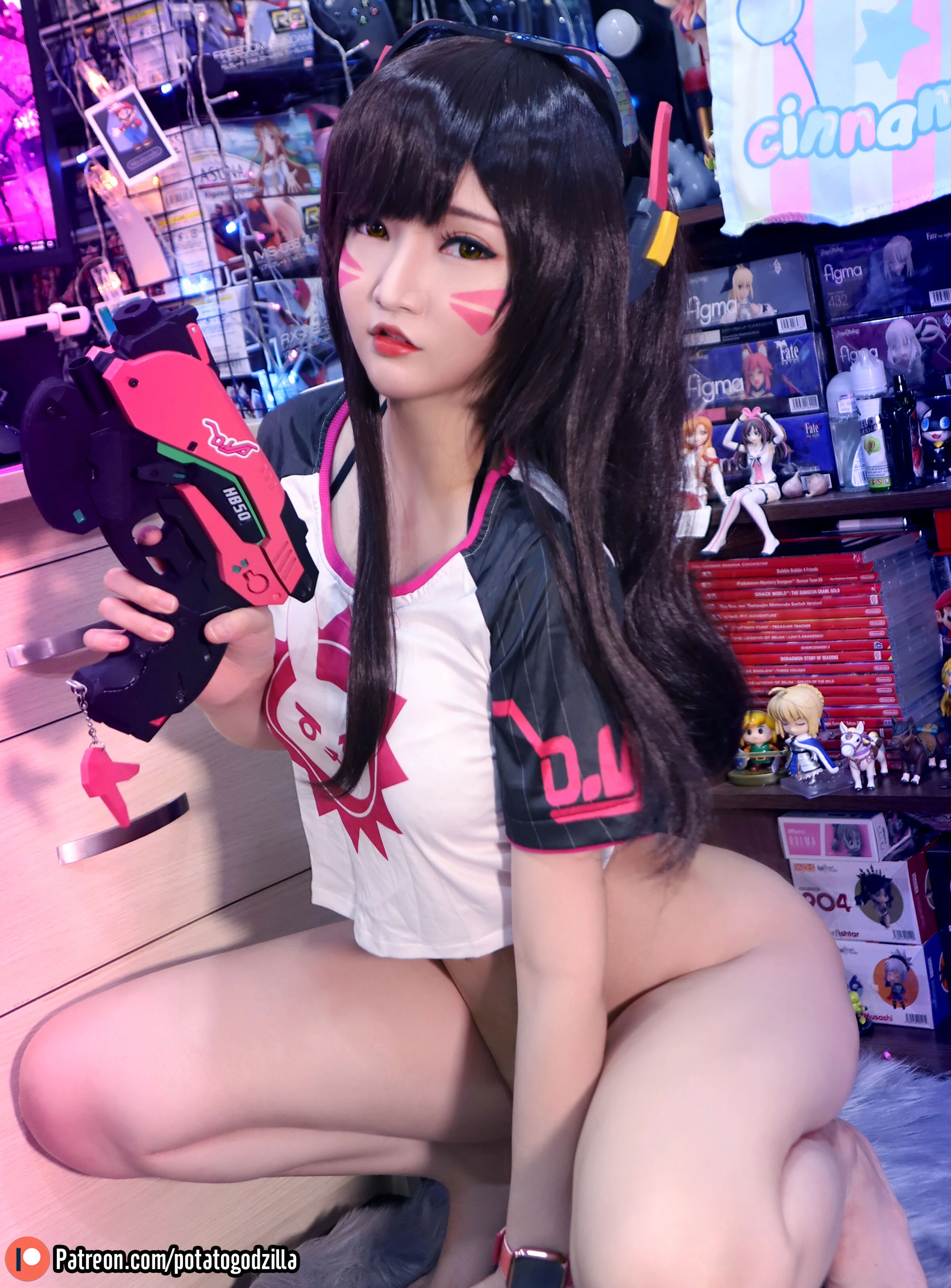 Đọc truyện hentai Tuyển tập Albums siêu phẩm Cosplay - Chap 298 - Potato Godzilla - D.Va