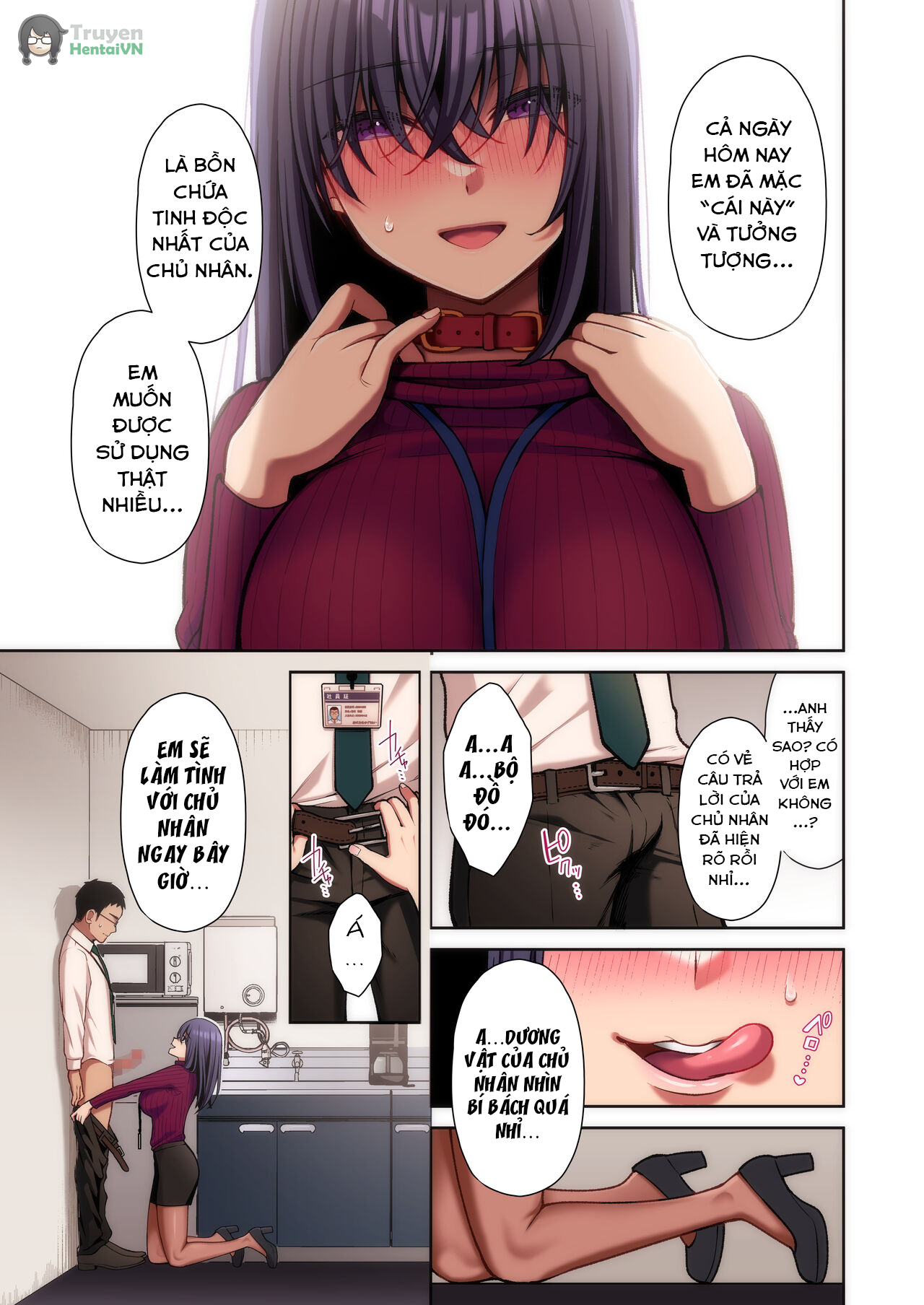 Đọc truyện hentai Huấn luyện nhân viên dâm dục thành bồn chứa tinh - chap 2