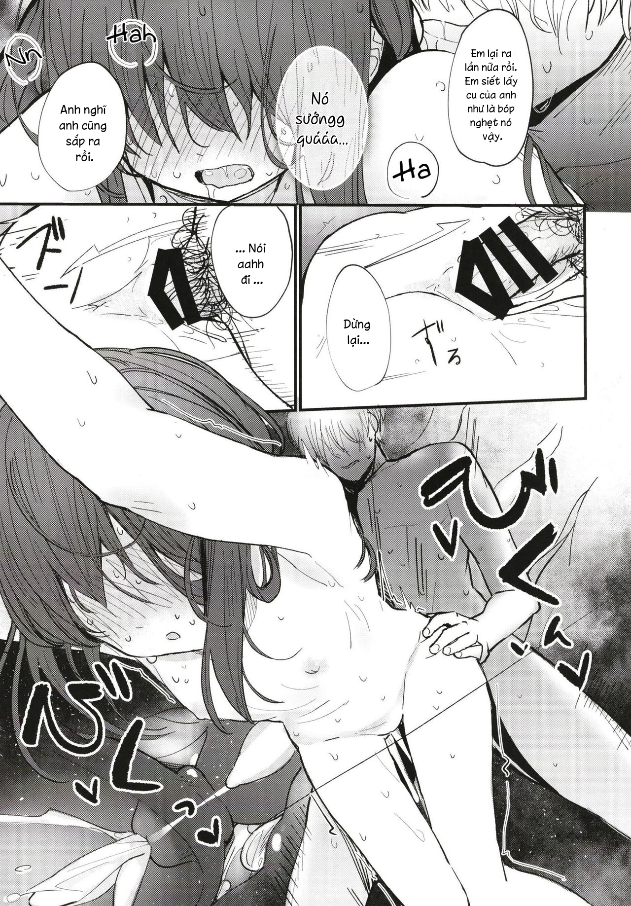 Đọc truyện hentai Onii-chan wa mada Natsuyasumichuu dakara Sex Shitemita - Oneshot - NGỌT
