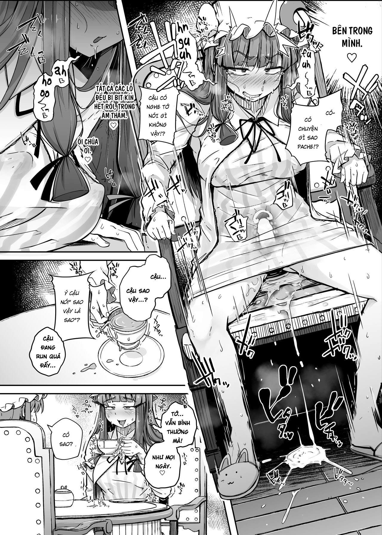 Đọc truyện hentai Sự tích cái lỗ và Cá Chà Bặc - Chap 3 Nhấp nhô cùng ma thuật không gian