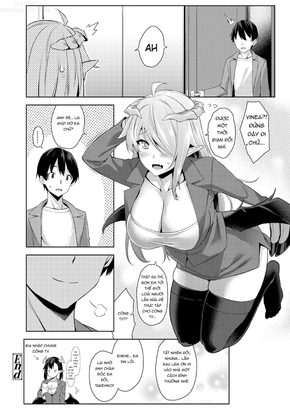 Đọc truyện hentai Akuma De JK! - Chap 4 - END