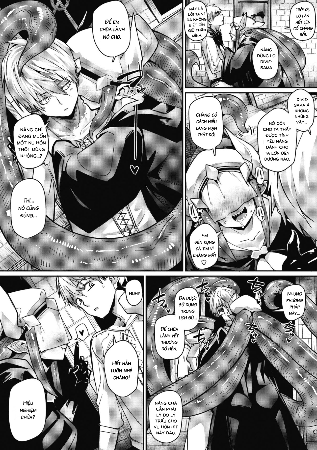 Đọc truyện hentai Love-Love Devil Tentacle - 1Shot