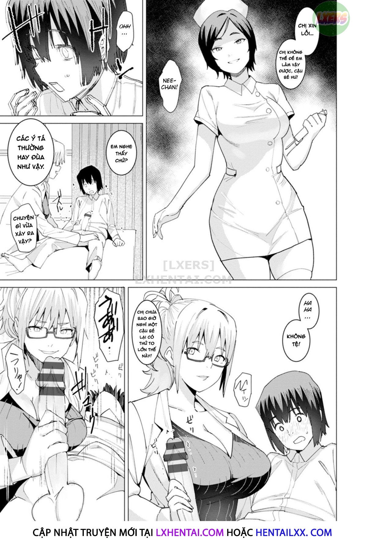 Đọc truyện hentai Health Angel Kango No Oshigoto - Chap 4