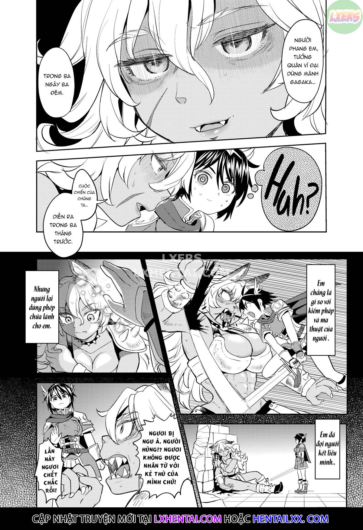 Đọc truyện hentai Tái sinh thành một nữ anh hùng có 5 người vợ quỷ - Chap 1