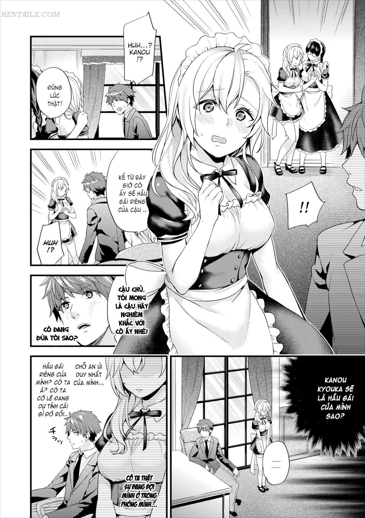Đọc truyện hentai Sukiko (Trọn bộ) - Chap 5: Master-Slave Complex - Maid #1