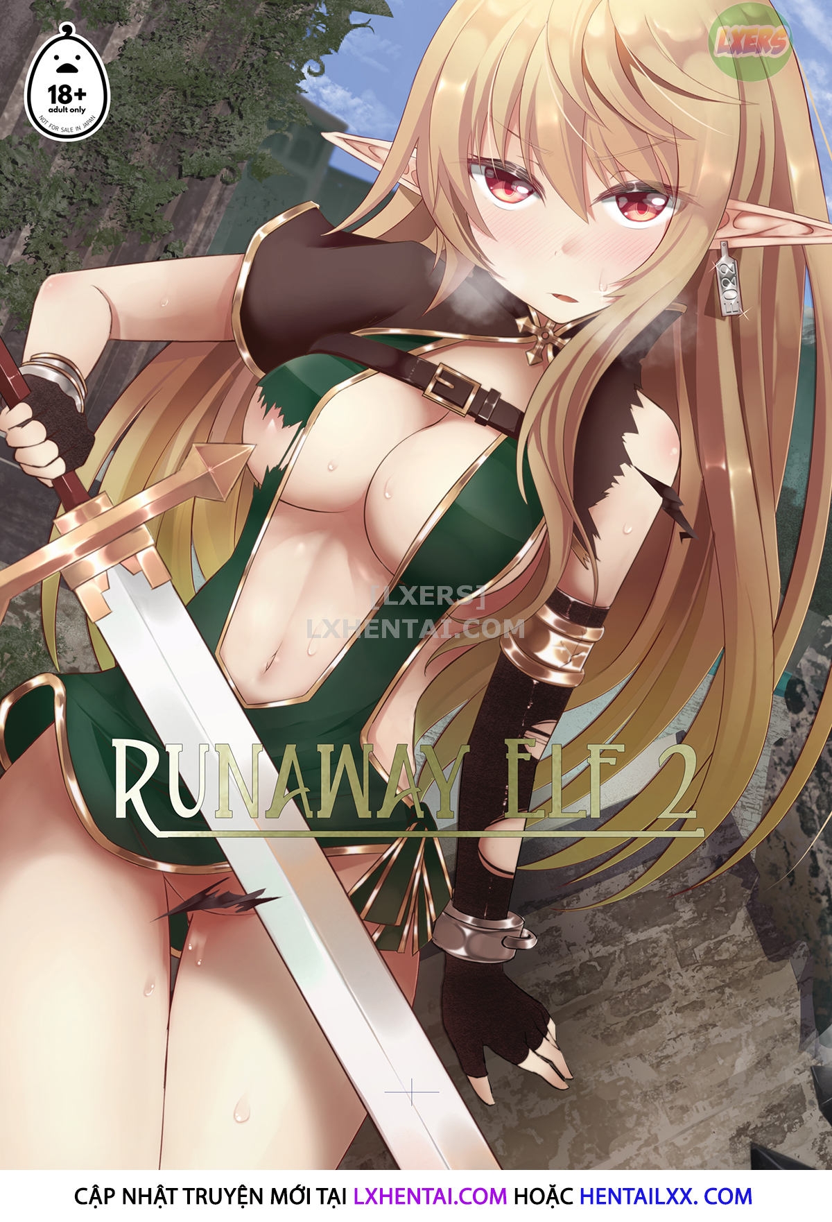 Đọc truyện hentai Nàng Elf chạy trốn - Chap 2