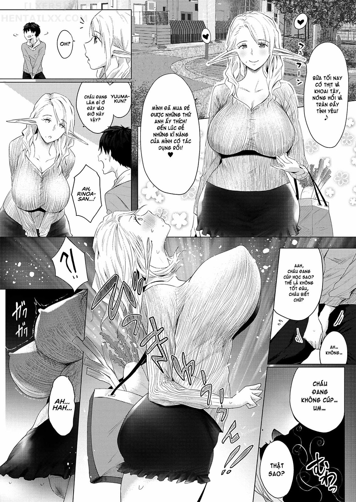 Đọc truyện hentai Orc Chinpo O Te Ni Ireta! Elf Oyako O Ore Senyou Nama Onaho Ni Shitatta ... - Oneshot