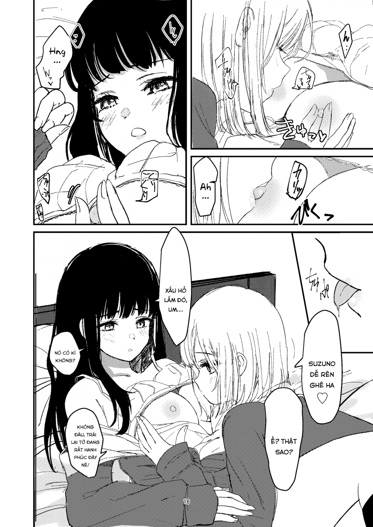 Đọc truyện hentai Yuri Ecchi Bon Sairoku - OneShot