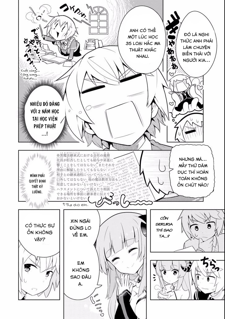 Đọc truyện hentai Tôi không có duyên với Bạch Ma Thuật, thế còn Hắc Ma Thuật thì sao? - Chap 3 [Công việc đầu tiên của tôi!]