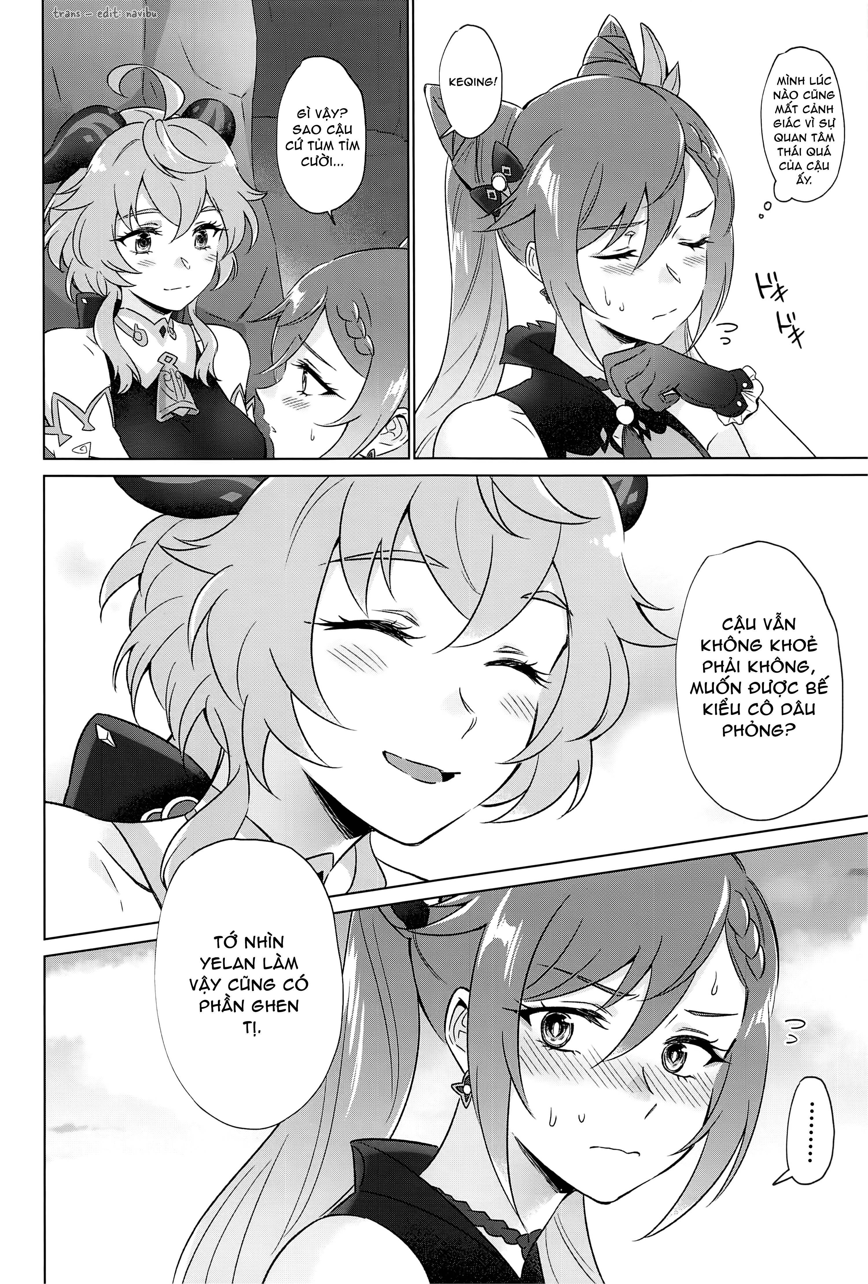 Đọc truyện hentai Nghiệm pháp tình dục kiểu Liyue - Oneshot full