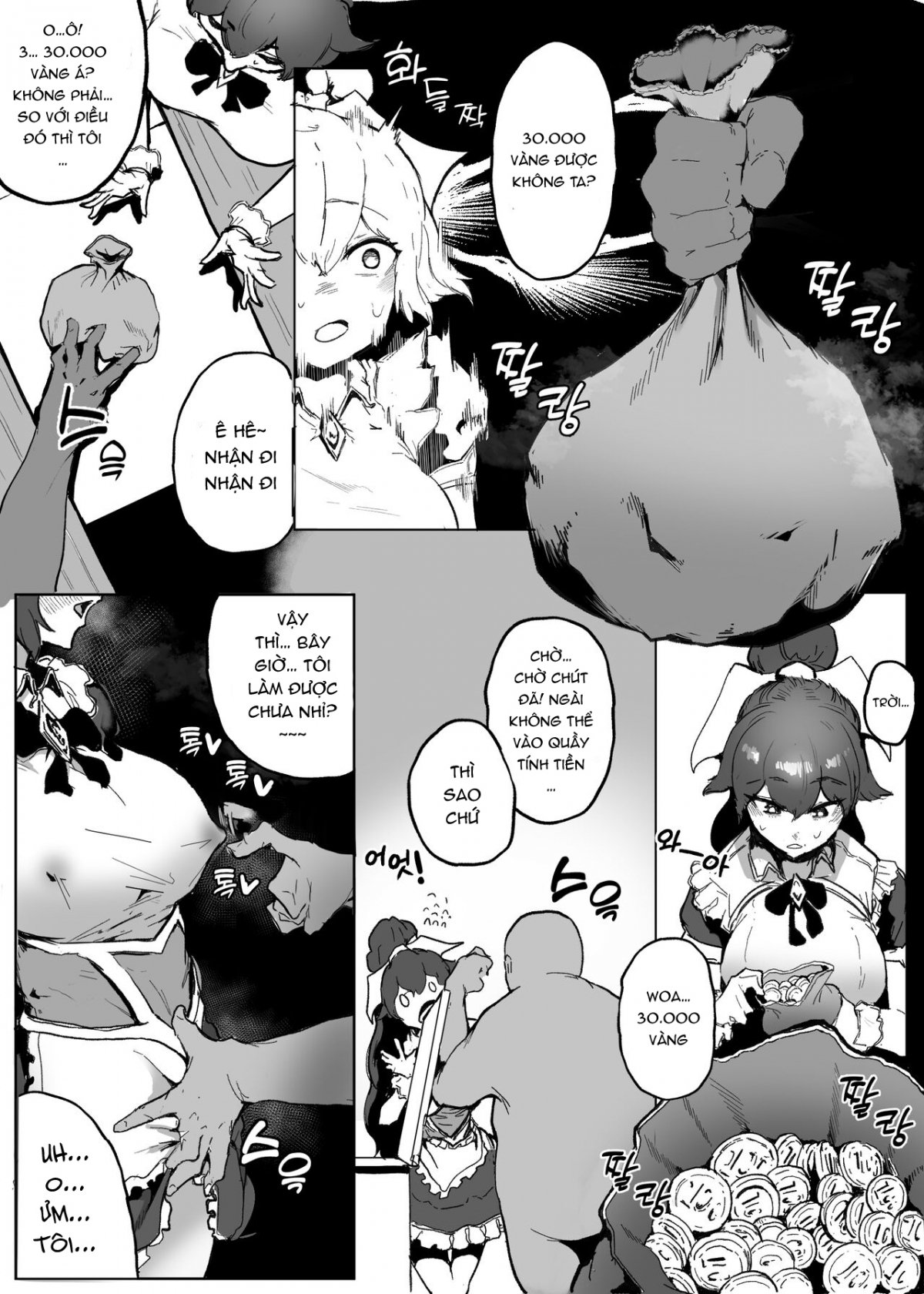 Đọc truyện hentai Quán cafe hầu gái - Oneshot