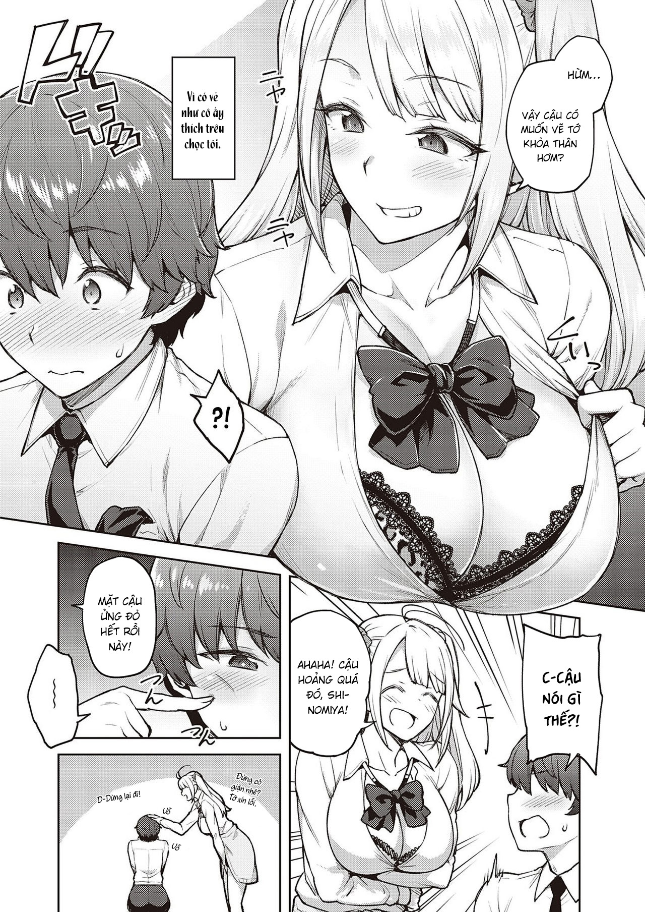 Đọc truyện hentai Làm ơn! Đừng trêu tớ nữa mà, Tachibana-san! - Oneshot