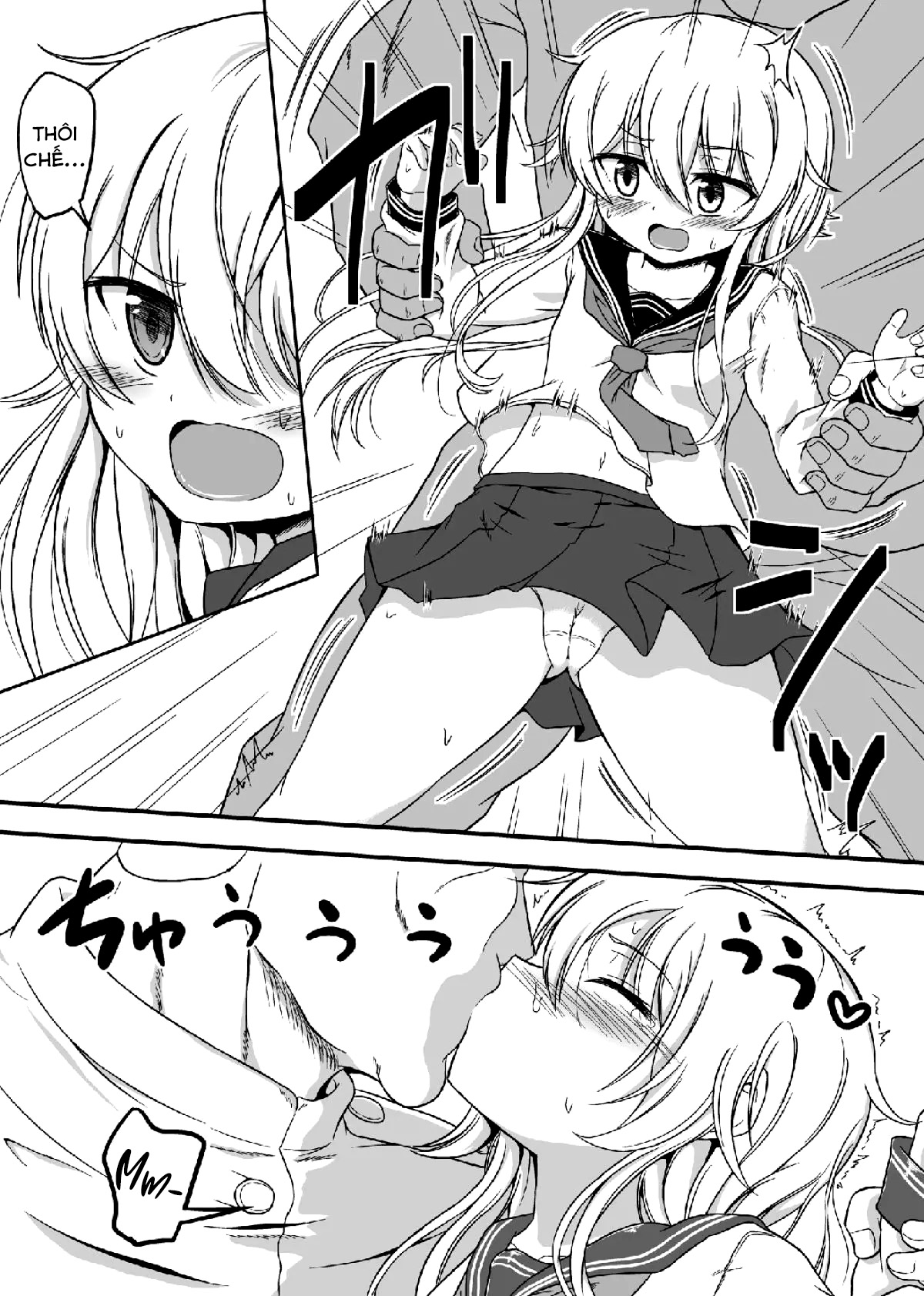 Đọc truyện hentai Cuộc chiến trong đêm của Hibiki và tình yêu - Oneshot