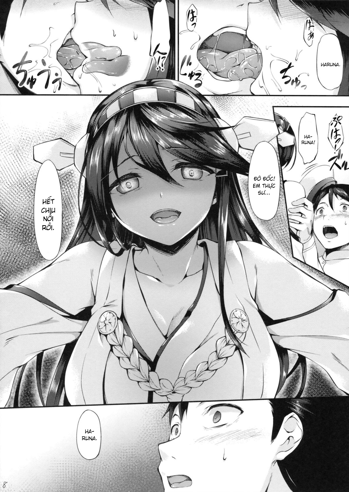 Đọc truyện hentai Haruna Break Down (Kantai Collection -KanColle-) - Oneshot