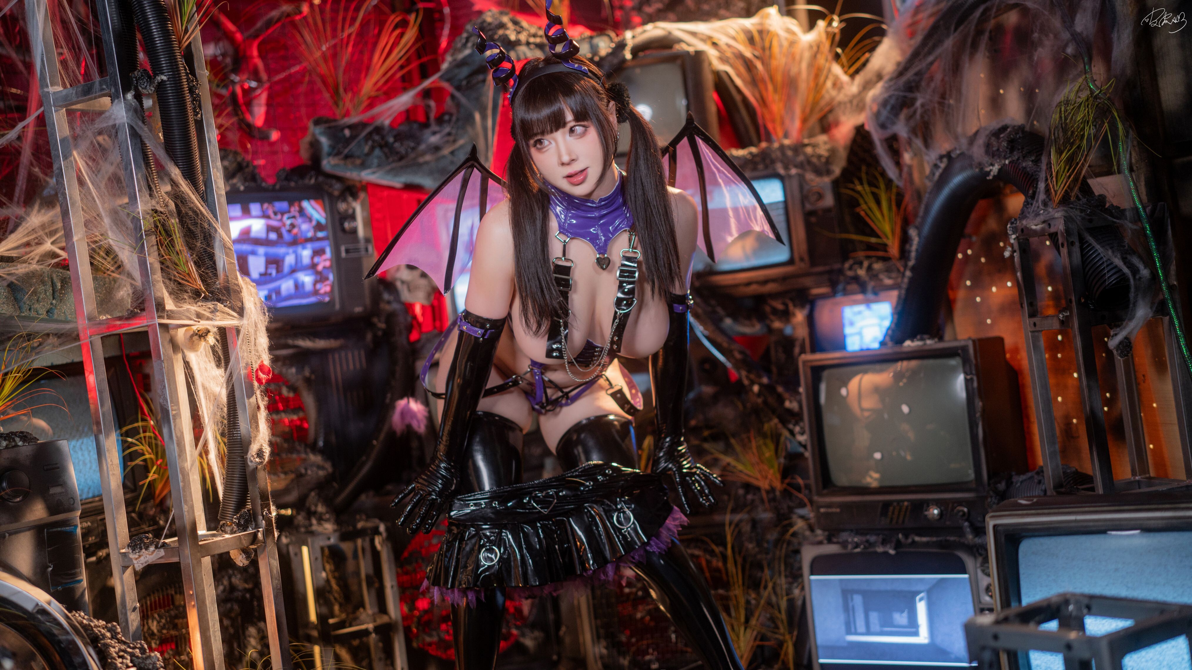 Đọc truyện hentai Tuyển tập Albums siêu phẩm Cosplay - Chap 1039 - Pipi Nai - Cyber ​​Succubus