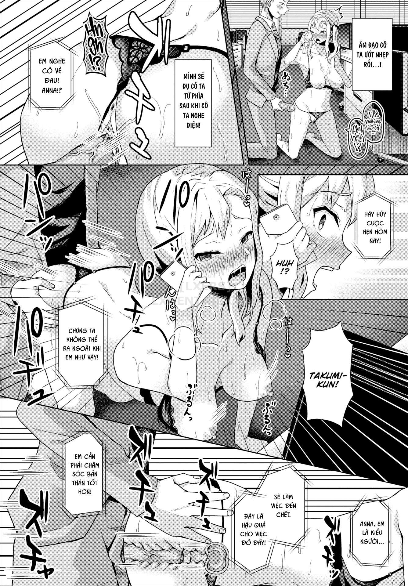 Đọc truyện hentai Ứng dụng thôi miên - Gái ngoan ra không ngừng vì cặc tôi - Chap 3