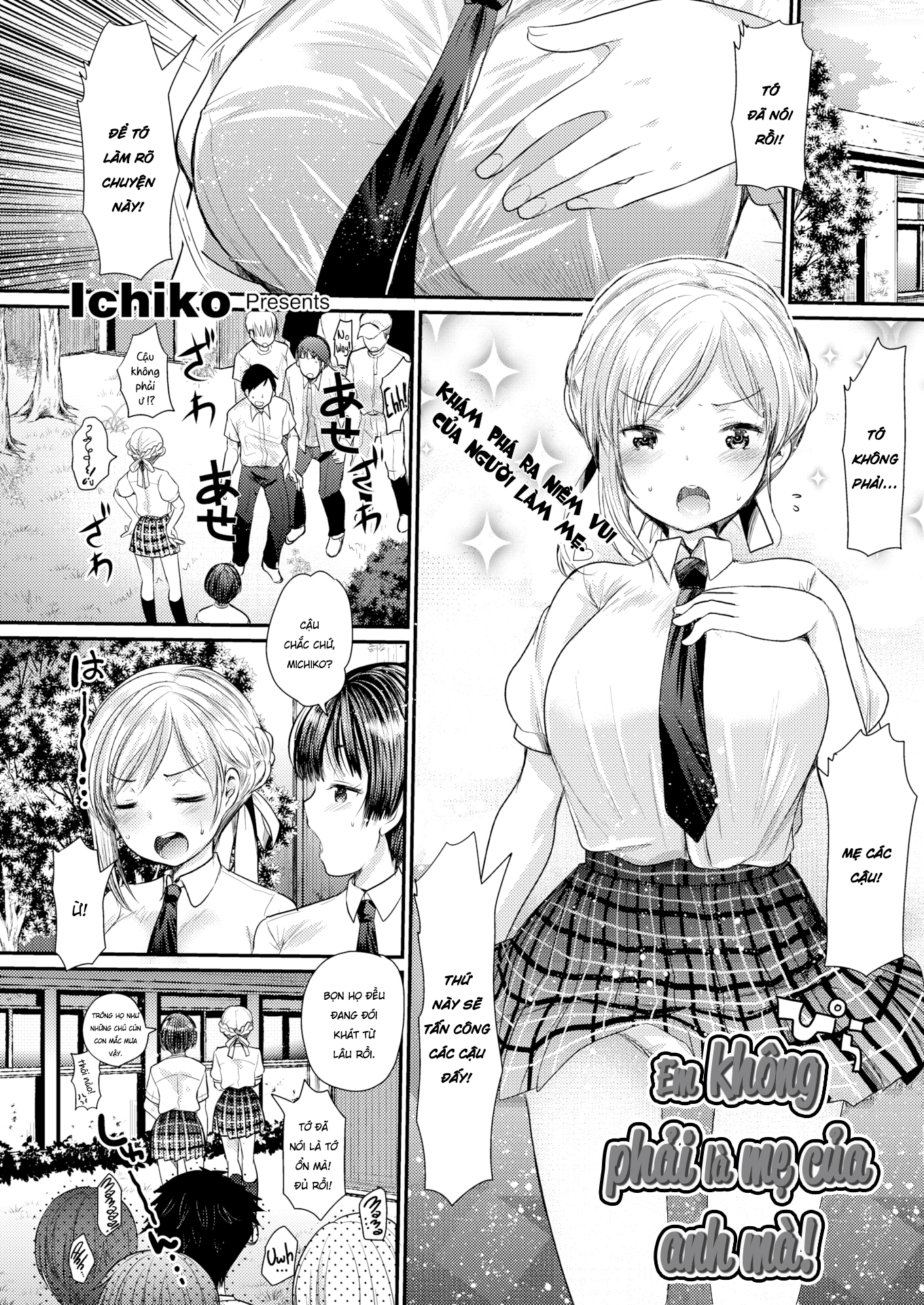 Đọc truyện hentai Em không phải mẹ của anh mà! - Oneshot