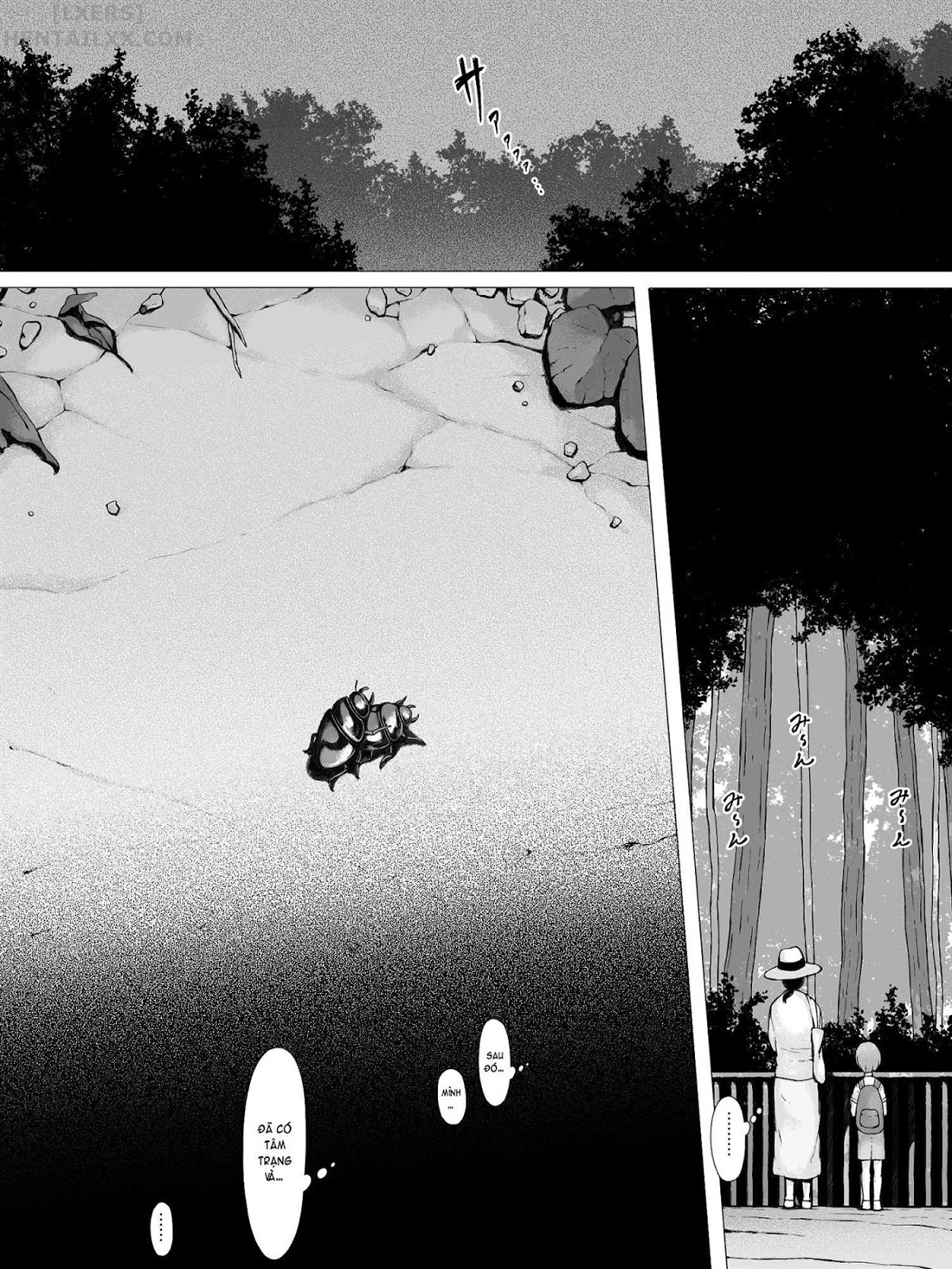 Đọc truyện hentai Hahagui Ottori Okaasan ga Toshishita Yarichin ni Nerawareru Toki - Chap 1C